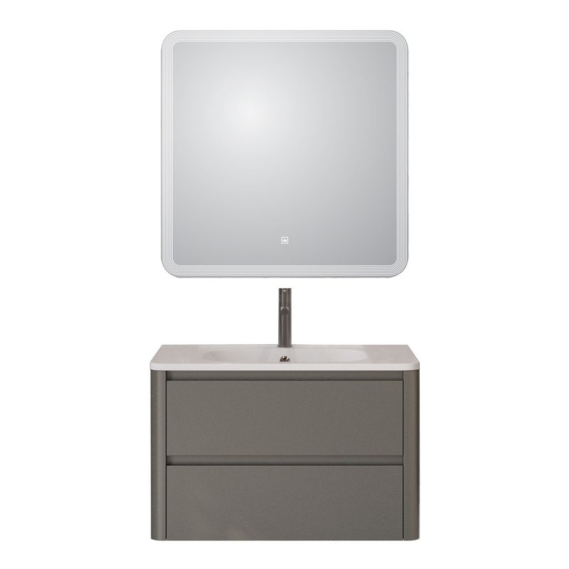 Мебель для ванной комнаты Cezares Relax 80 сатин, раковина Cezares CZR-800/480-LV-MR-NV