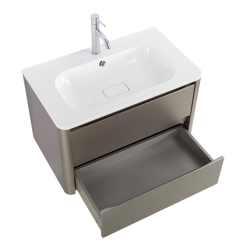 Мебель для ванной комнаты Cezares Relax 80 сатин, раковина Cezares CZR-800/480-LV-MR-NV