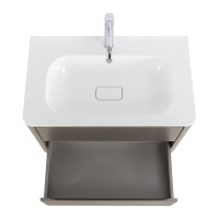 Мебель для ванной комнаты Cezares Relax 80 сатин, раковина Cezares CZR-800/480-LV-MR-NV