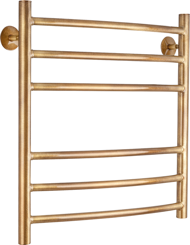 Полотенцесушитель водяной Secado Милан 3 65x55 см, бронза, лесенка, латунь