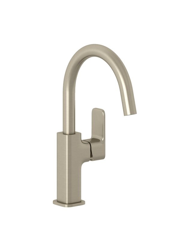 Смеситель для раковины Kludi Renon 42028N575 брашированный никель PVD