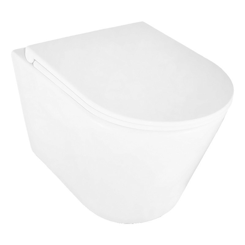 Унитаз подвесной AZARIO Lander AZ-2802E безободковый, с микролифтом