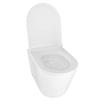 Унитаз подвесной AZARIO Lander AZ-2802E безободковый, с микролифтом