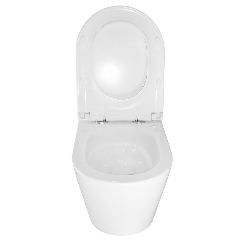 Унитаз подвесной AZARIO Lander AZ-2802E безободковый, с микролифтом