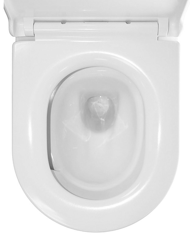 Унитаз подвесной AZARIO Lander AZ-2802E безободковый, с микролифтом