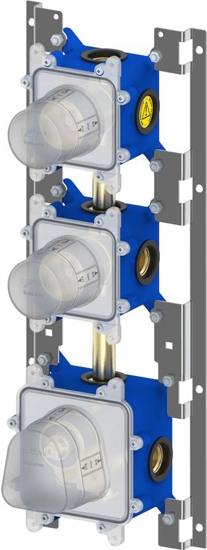 Термостатический смеситель встраиваемый Paffoni Modular Box MDE018CR С ВНУТРЕННЕЙ ЧАСТЬЮ, хром