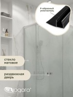 Душевая перегородка Niagara Eco NG-1008-14QMT (80x80х190 см)
