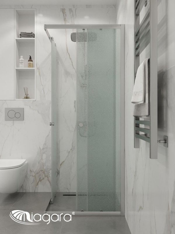 Душевая перегородка Niagara Eco NG-1008-14QMT (80x80х190 см)
