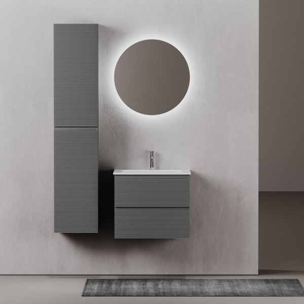 Мебель для ванной комнаты Sancos Folk 60 grey soft