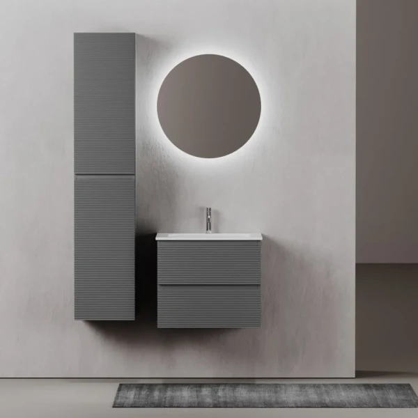 Мебель для ванной комнаты Sancos Folk 60 grey soft