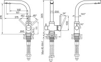 Смеситель для кухни Paulmark Essen Es213011-307