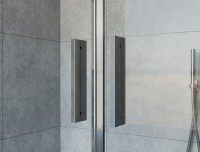 Душевой уголок Vincea Garda VSR-1G29018CL 180x90 см, профиль хром, стекло прозрачное