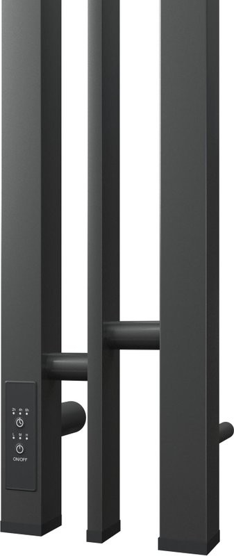 Полотенцесушитель электрический Point Фрея П2 PN20712GB 10х120, графит блеск