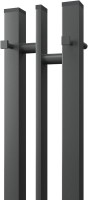 Полотенцесушитель электрический Point Фрея П2 PN20712GB 10х120, графит блеск