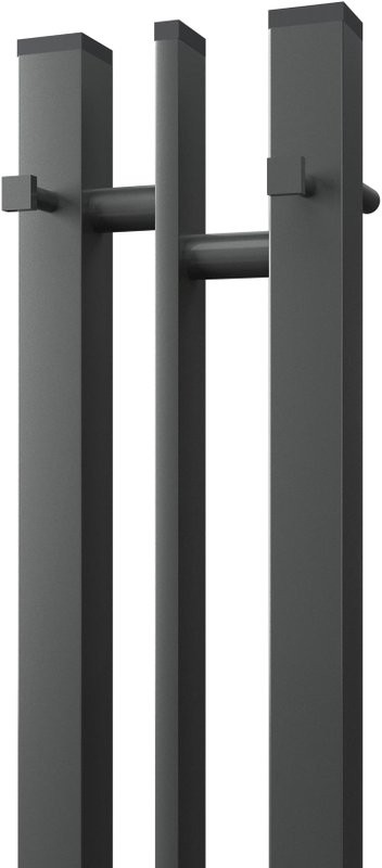 Полотенцесушитель электрический Point Фрея П2 PN20712GB 10х120, графит блеск