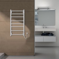Полотенцесушитель электрический Azario PARMA 400/800 белый (AZ10848W)