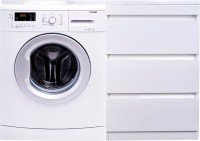Мебель для ванной комнаты Style Line Даллас 130 R Люкс Plus напольная, белая, 3 ящика, зеркало DIWO Коломна