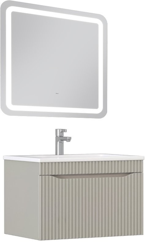 Мебель для ванной комнаты Velvex Alba 70 тирамису