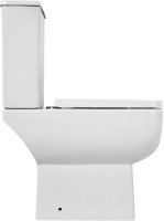 Унитаз-компакт напольный BelBagno Aurora BB8604CPR/SC безободковый, с микролифтом, бачок BB8604T
