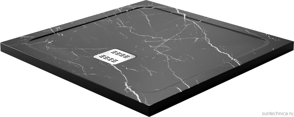 Поддон для душа Wasserkraft Neime 19T03 90x90, с сифоном