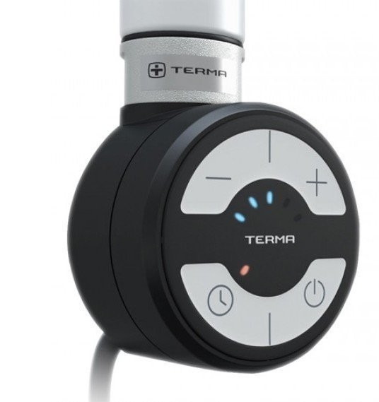 Полотенцесушитель электрический Secado Бергамо плюс 6 1800/300 180x35 см, подключение справа, матовый черный, I-образный