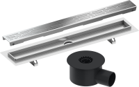Душевой трап (лоток) TECE Drainline TECEdrainline 150 см с решеткой и сифоном