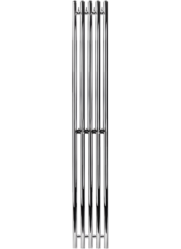 Полотенцесушитель электрический Secado Бергамо 5К 1800х280 180x30 см, подключение справа, хром, I-образный