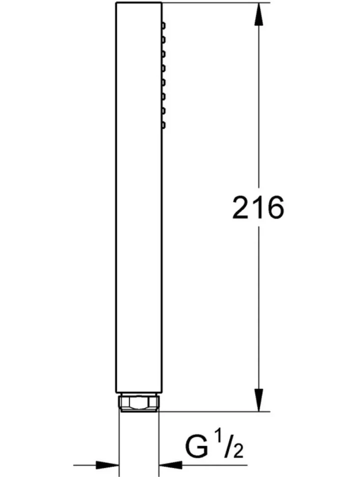 Душевая лейка Grohe Euphoria Cube Stick 27698000