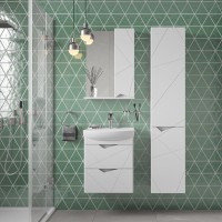 Мебель для ванной комнаты SanStar Линни 50 подвесная, белая