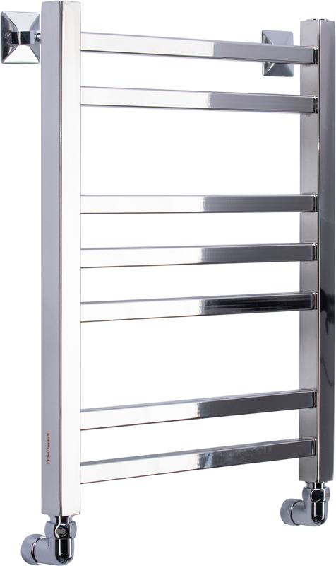 Полотенцесушитель водяной Comfysan Pioli-K W-6 60х40 60x45 см, хром, лесенка