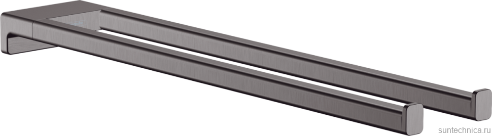 Полотенцедержатель Hansgrohe AddStoris 41770340 шлифованный черный хром
