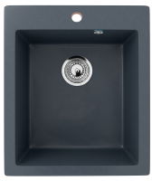 Мойка кухонная Ulgran U-404 -343 антрацит