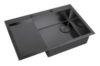 Кухонная мойка ZorG LUX 7851-R GRAFIT