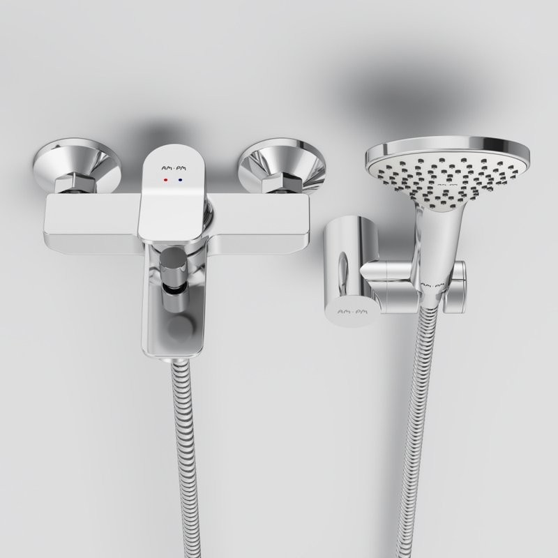 Смеситель для ванны с душем AM.PM X-Joy F85A15000