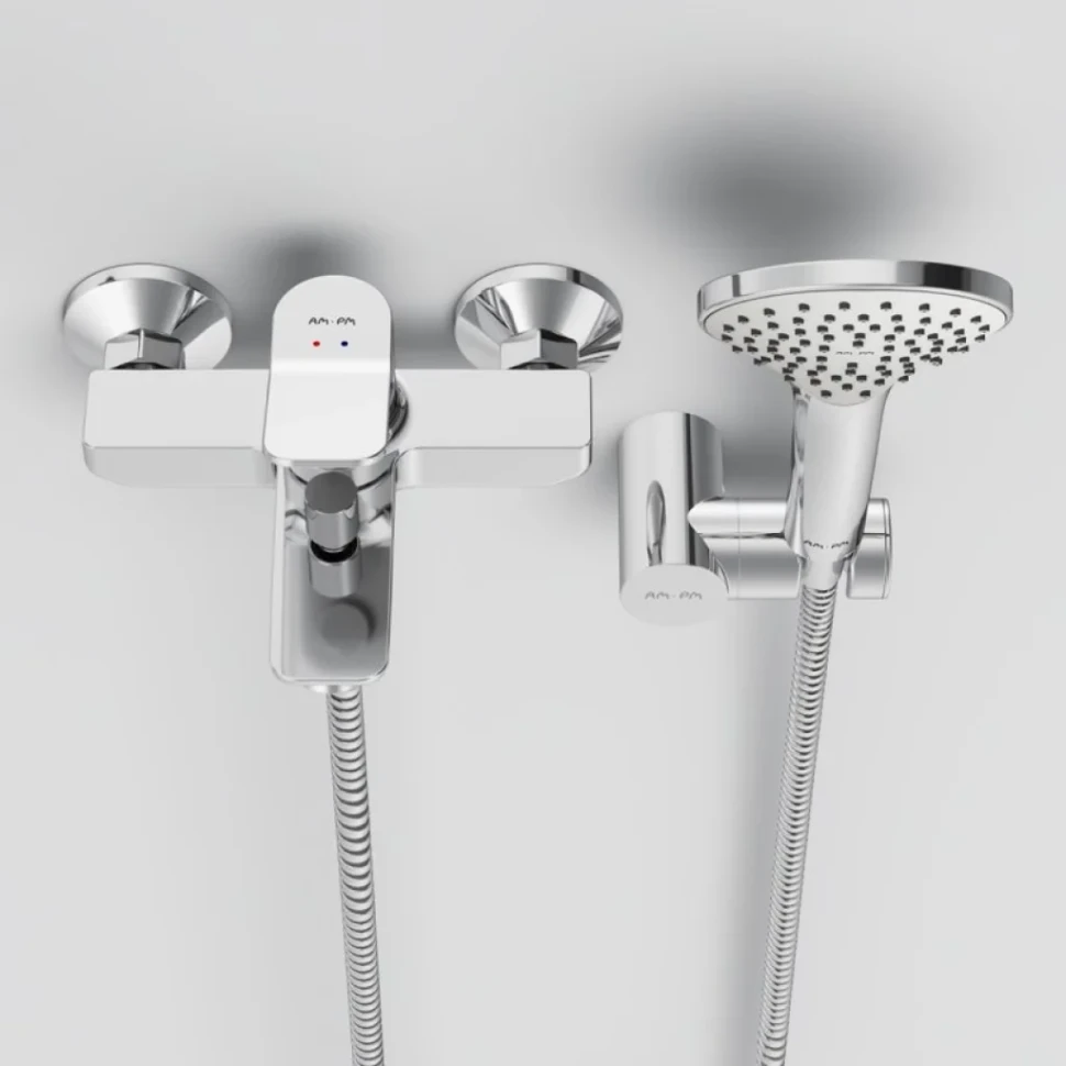 Смеситель для ванны с душем AM.PM X-Joy F85A15000