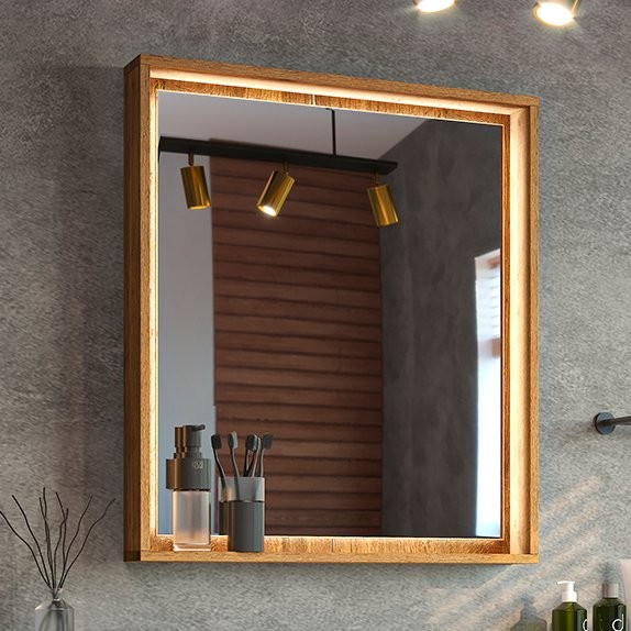 Зеркало Brevita Dallas 70 с полкой