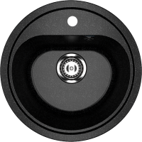 Мойка кухонная Ulgran U-700 308 черная + дозатор U-02 черный Мойка кухонная Ulgran U-700 308 черная + дозатор U-02 черный