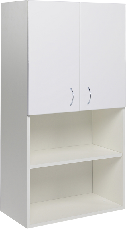 Шкаф Orange Samara 60 с полками, белый глянец