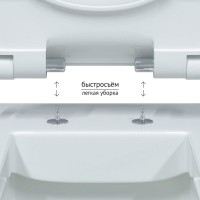 Унитаз подвесной Berges Strati Rimless 082132 с микролифтом