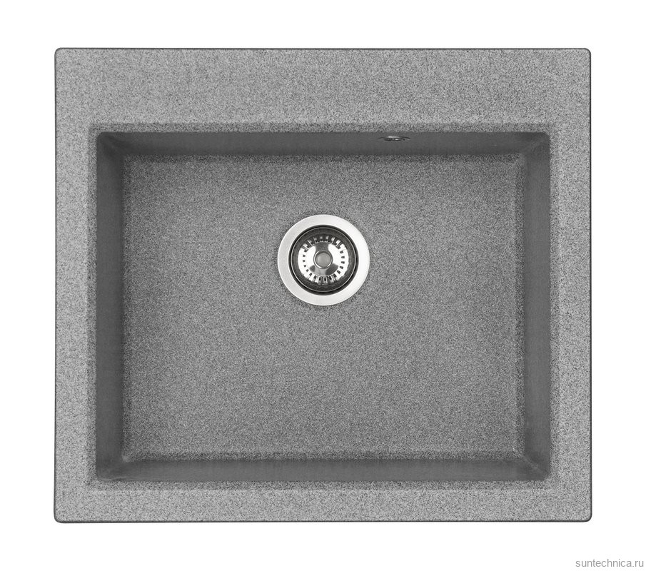 Мойка кухонная AQUATON Линеа 58, серая