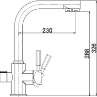 Комплект Мойка GranFest Quarz Z 53 серая + Смеситель Kaiser Decor 40144-5 серебро Комплект Мойка GranFest Quarz Z 53 серая + Смеситель Kaiser Decor 40144-5 серебро