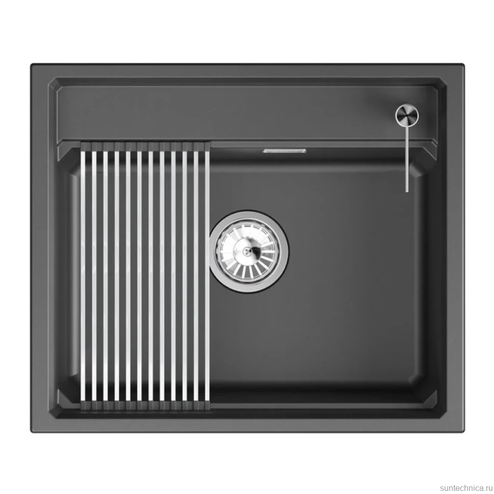 Мойка кухонная Granula Kitchen Space 6003i шварц