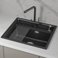 Мойка кухонная Granula Kitchen Space 6003i шварц