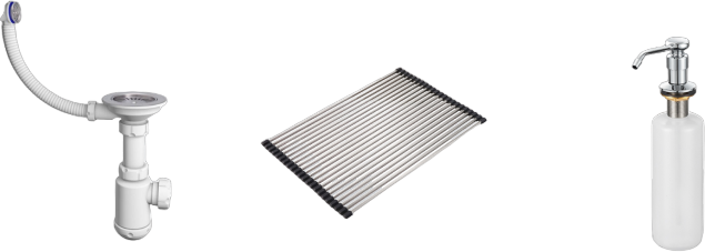 Мойка кухонная Granula Kitchen Space 6003i шварц