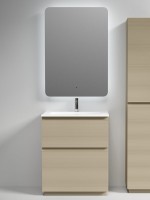 Мебель для ванной комнаты Sancos Folk Floor 70 напольная, капучино, раковина CN7031