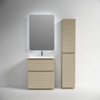 Мебель для ванной комнаты Sancos Folk Floor 70 напольная, капучино, раковина CN7031