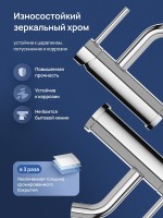 Смеситель для раковины STWORKI Киркенес S45010CR хром