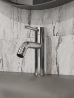 Смеситель для раковины STWORKI Киркенес S45010CR хром