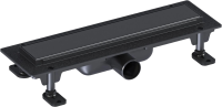 Душевой трап Good Door ТЛ00045 53,5x4,9 см, черный