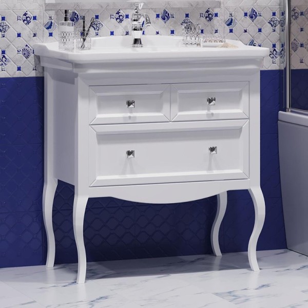 Тумба под раковину Opadiris Валери 85 белая